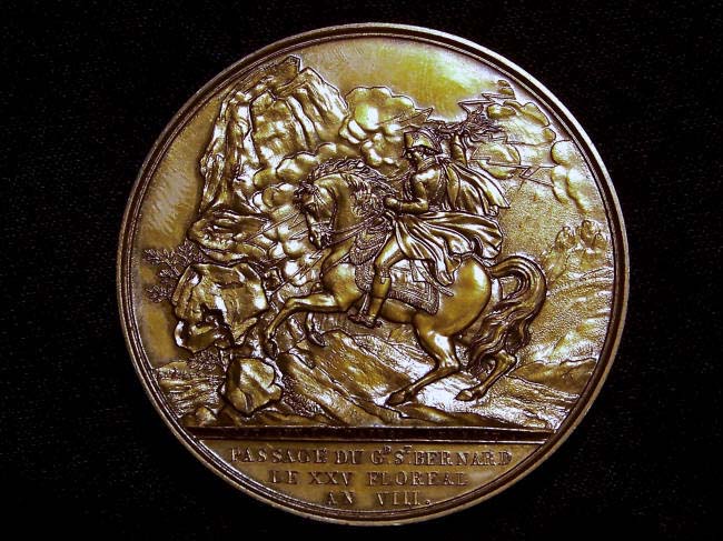 Napoleonic-Medal-Of-Passage-Du-Saint-Bernard